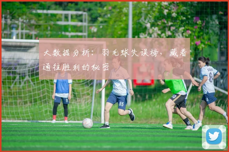 大数据分析：羽毛球失误榜，藏着通往胜利的秘密