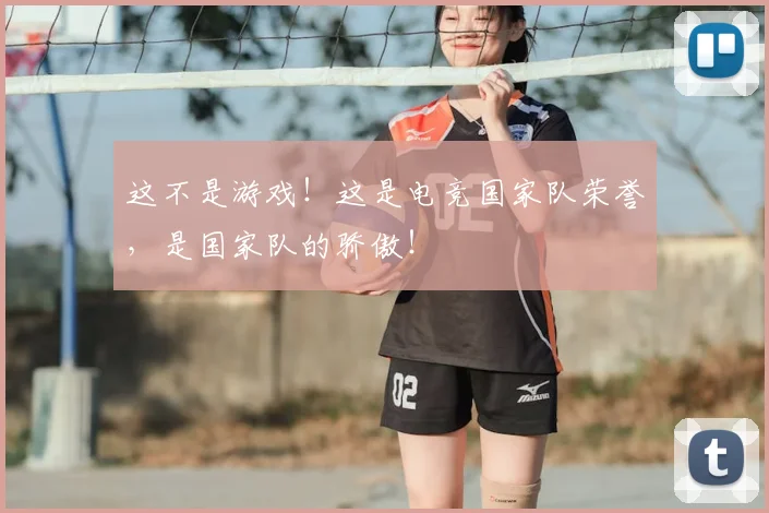 这不是游戏!这是电竞国家队荣誉,是国家队的骄傲!